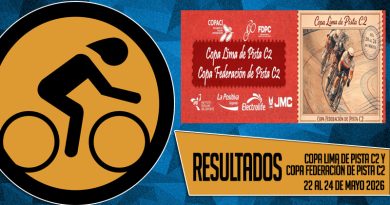 RESULTADOS: Copa Lima de Pista C2 y la Copa Federación de Pista C2 (22-24/05/2025)